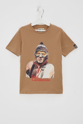 T-shirt Steve McQueen - Castanho