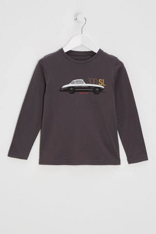 T-shirt - Cinzento-escuro