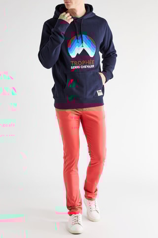 Sweat com capuz - Azul-marinho