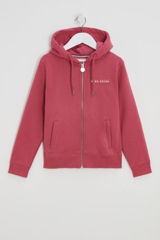 Sweat com capuz - Rosa-velho