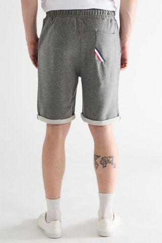 Bermudas - Cinzento-escuro mesclado