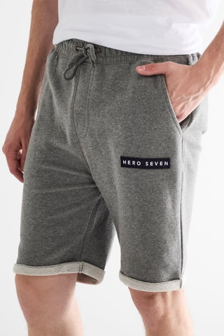 Bermudas - Cinzento-escuro mesclado
