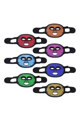 Masque pour visage par photothérapie LED