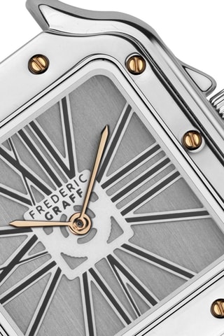 Montre à quartz en acier - Argenté