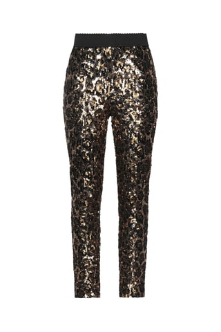 Dolce&Gabbana - Pantalon taille haute - Noir