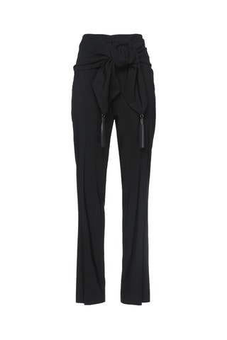 Ferragamo - Pantalon carotte - Noir