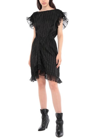 Isabel Marant - Robe droite en soie - Noir