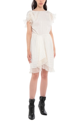 Isabel Marant - Robe droite en soie - Blanc