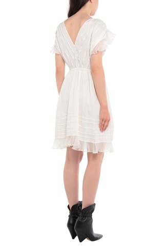 Isabel Marant - Robe droite en soie - Blanc