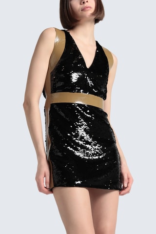 Burberry - Robe fourreau - Noir