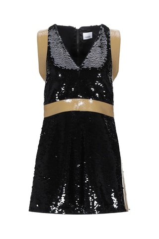 Burberry - Robe fourreau - Noir