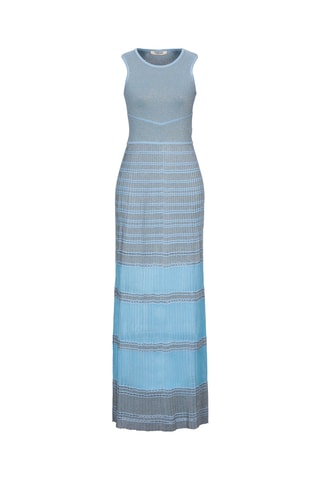 Roberto Cavalli - Robe longue - Bleu clair