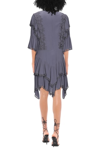 Isabel Marant - Robe volantée - Gris