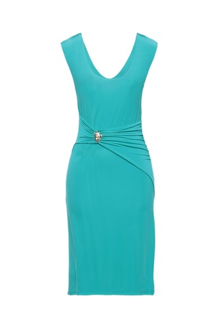 Roberto Cavalli - Robe droite - Turquoise