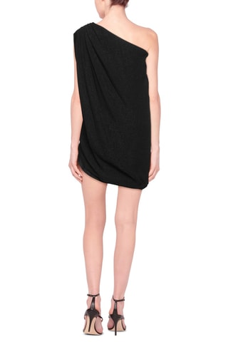 Saint Laurent - Robe asymétrique - Noir