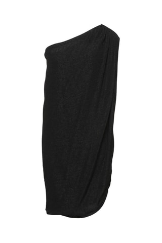 Saint Laurent - Robe asymétrique - Noir