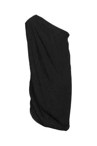 Saint Laurent - Robe asymétrique - Noir