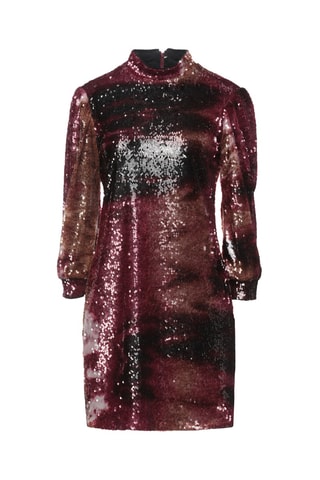Malìparmi - Robe droite - Bordeaux
