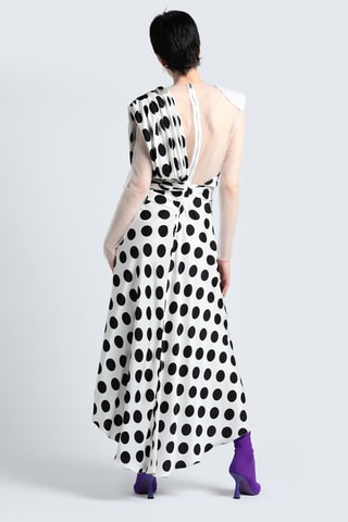 Dolce&Gabbana - Robe longue en soie - Blanc