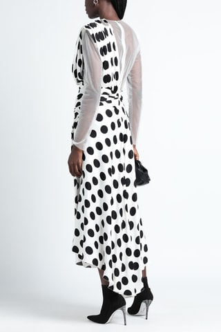 Dolce&Gabbana - Robe longue en soie - Blanc
