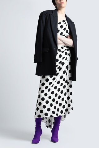 Dolce&Gabbana - Robe longue en soie - Blanc