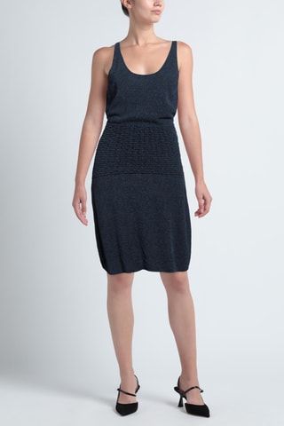 Cacharel - Robe midi - Bleu marine