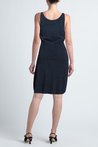 Cacharel - Robe midi - Bleu marine