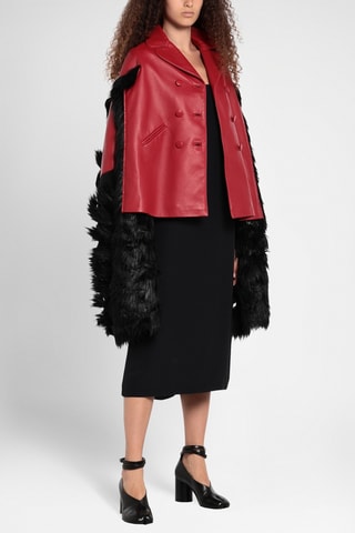 Maison Margiela - Veste en laine d'ovin - Rouge