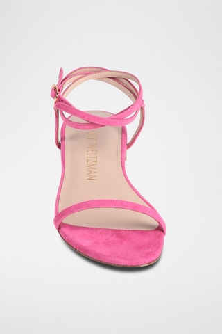 Stuart Weitzman - Sandales en nubuck - Rose