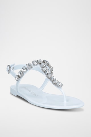 Stuart Weitzman - Sandales vernies - Blanc