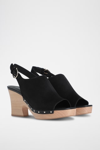 Ferragamo - Sandales à talons - Noir