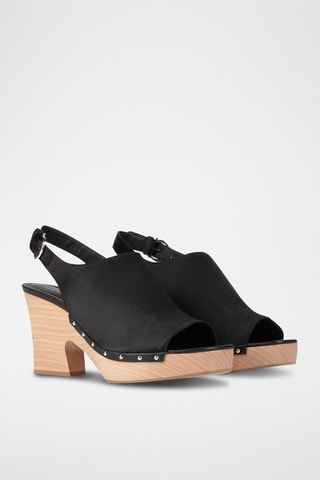 Ferragamo - Sandales à talons - Noir