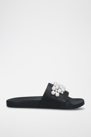 Stuart Weitzman - Mules en cuir - Noir