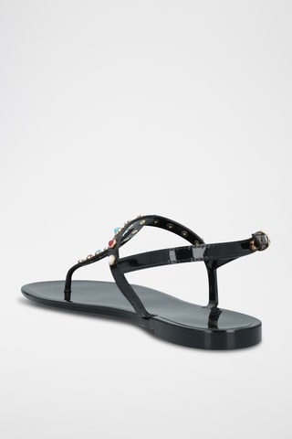 Stuart Weitzman - Sandales vernies - Noir
