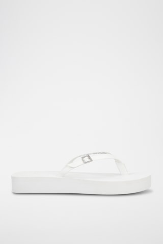 Stuart Weitzman - Sandales plateformes - Blanc