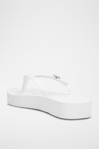 Stuart Weitzman - Sandales plateformes - Blanc
