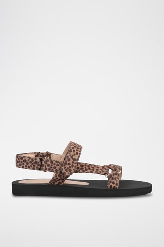 Stuart Weitzman - Sandales en nubuck - Noir