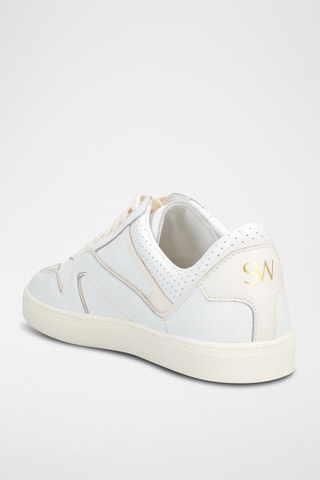 Stuart Weitzman - Baskets en cuir - Blanc