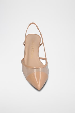 Stuart Weitzman - Escarpins vernis en cuir - Beige