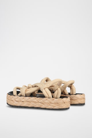 Isabel Marant - Espadrilles plateformes - Beige