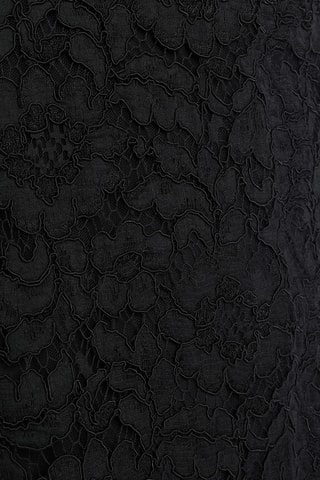 Dolce&Gabbana - Robe longue en dentelle - Noir