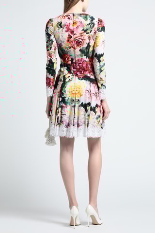 Dolce&Gabbana - Robe patineuse - Vert foncé