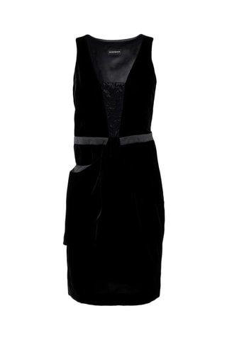 Emporio Armani - Robe fourreau - Noir