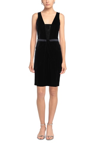Emporio Armani - Robe droite - Noir