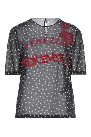 Dolce&Gabbana - Top en soie - Noir