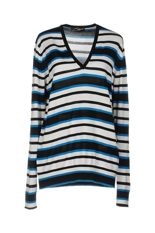 Dolce&Gabbana - Pull en cachemire et soie - Blanc
