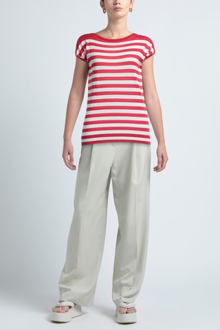 Dolce&Gabbana - Top en soie - Rouge