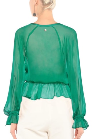 Roberto Cavalli - Blouse en soie - Vert