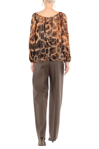 Roberto Cavalli - Blouse en soie - Marron