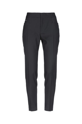 Saint Laurent - Pantalon slim 7/8 en laine vierge - Noir